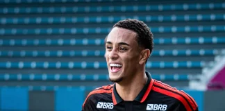 Ryan Roberto, ex base do Flamengo,, agora no Shakhtar Donetsk da Ucrânia