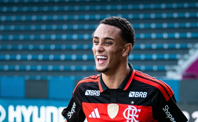 Ryan Roberto, ex base do Flamengo,, agora no Shakhtar Donetsk da Ucrânia