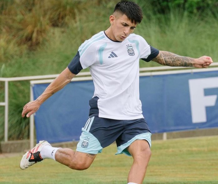 Meia argentino Thiago Almada do Atlético de Madrid