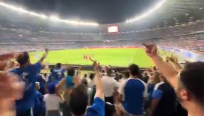 Torcedores do Cruzeiro ficam revoltados com o gol e a dancinha do Paquetá que ele fez para a torcida do Cruzeiro. Foto: Reprodução