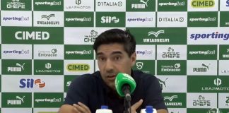Abel Ferreira em entrevista após empate do Palmeiras com o Botafogo no Engenhão