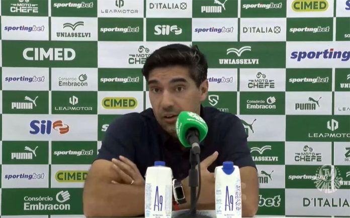 Abel Ferreira em entrevista após empate do Palmeiras com o Botafogo no Engenhão