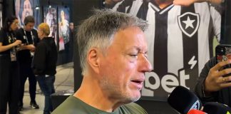 Anderson Barros em entrevista após empate sem gol entre Palmeiras e Botafogo