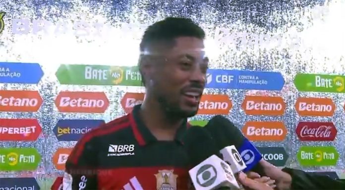 Bruno-Henrique-Entrevista-Flamengo-2-1-Corinthians-130926 Bruno Henrique em entrevista após vitória do Flamengo sobre o Corinthians