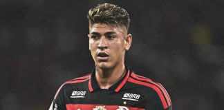 Carrascal em campo na vitória do Flamengo sobre o Mirassol - Foto: Gilvan de Souza / Flamengo