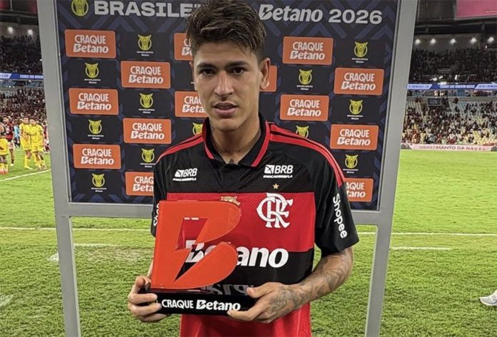 Carrascal foi eleito o melhor em campo na vitória do Flamengo sobre o Mirassol