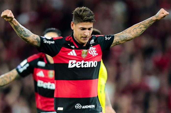 Carrascal marcou o primeiro do Flamengo na vitória sobre o Mirassol no Maracanã