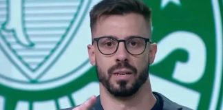 Jornalista e torcedor do Palmeiras Felippe Facincani