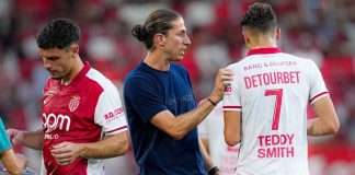 Filipe Luís comanda o Monaco e segue à frente da equipe no futebol francês.
