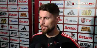 Jorginho em entrevista, após vitória do Flamengo sobre o Bragantino no Maracanã