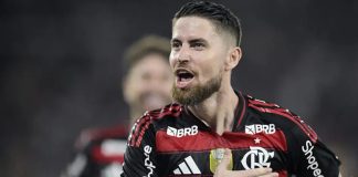 Jorginho, jogador do Flamengo