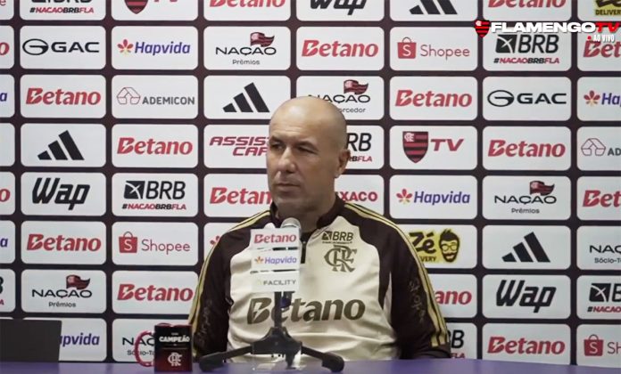 Leonardo Jardim em entrevista após vitória do Flamengo sobre o Remo em Belém