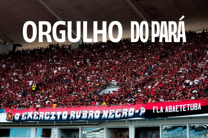 Orgulho do Pará: Nação Rubro-Negra em peso no Mangueirão