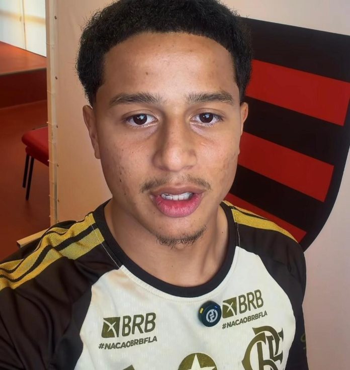 Anthony Valencia fala pela primeira vez com a Nação, oficialmente como novo jogador do Flamengo