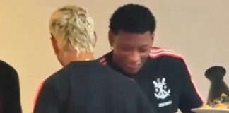 Plata com Arrascaeta em seu retorno ao Flamengo