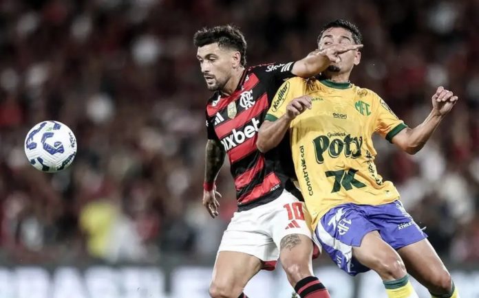 Flamengo venceu o Mirassol por 2 a 1, há um ano atrás no Maracanã