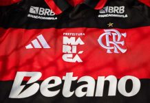Betano é a patrocinadora máster do Flamengo.