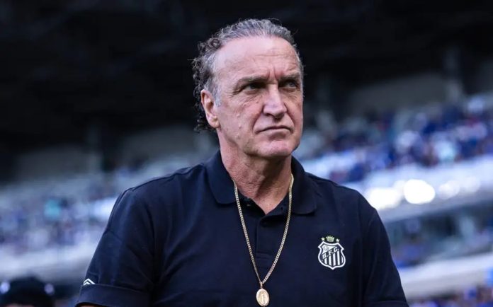 Cuca, técnico do Santos