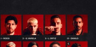 Escalação do time do Flamengo para duelo de hoje (13) contra o Corinthians pelo Campeonato Brasileiro no Maracanã