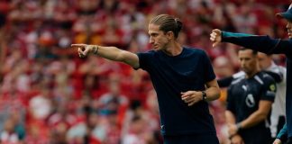 Filipe Luis, ex-técnico do Flamengo, atual técnico do Monaco
