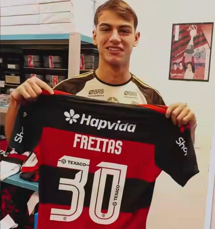 Joaquin Freitas, argentino, novo reforço do Flamengo