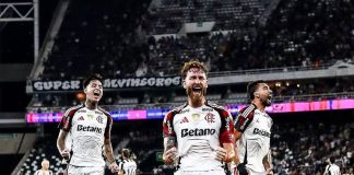 Jogadores do Flamengo