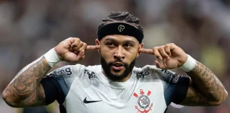 Memphis Depay, atacante do Corinthians