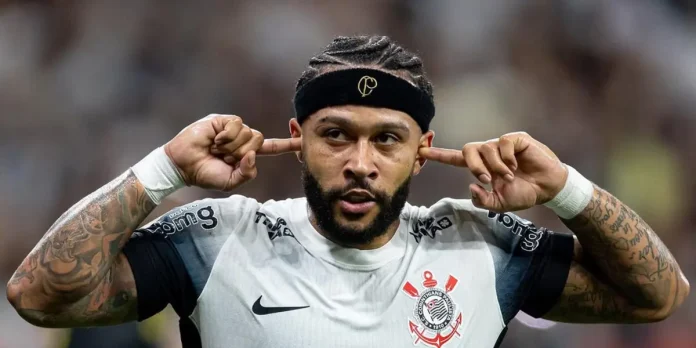 Memphis Depay, atacante do Corinthians