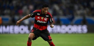 Plata, jogador do Flamengo