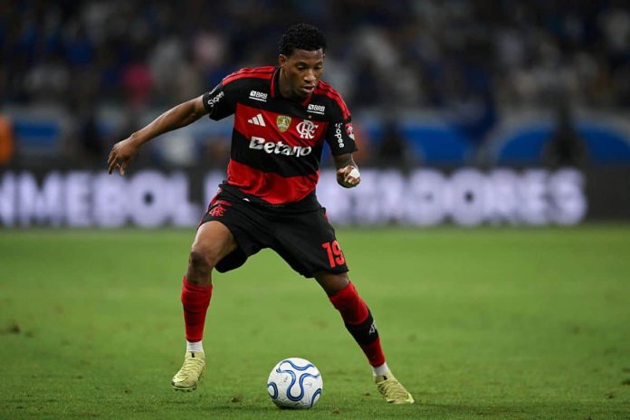Plata, jogador do Flamengo