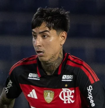 Erick Pulgar, chileno, jogador do Flamengo