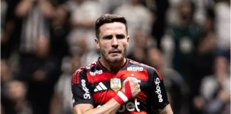 Saúl, jogador do Flamengo