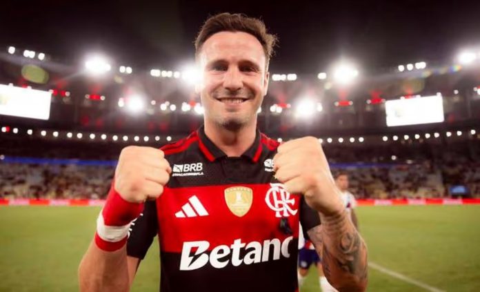 Saul, meio-campista do Flamengo