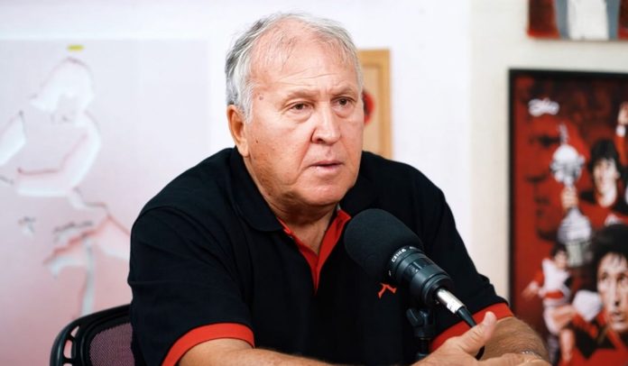 Zico, ex jogador e maior ídolo do Flamengo