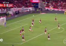 Carrascal marcou o gol da vitória do Flamengo sobre o Fluminense