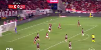 Carrascal marcou o gol da vitória do Flamengo sobre o Fluminense