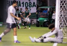 Palmeiras goleou o Corinthians no Nubank Parque