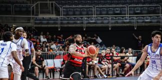 Flamengo x Pinheiros basquete NBB — Foto: Julliana Nascimento/CRF