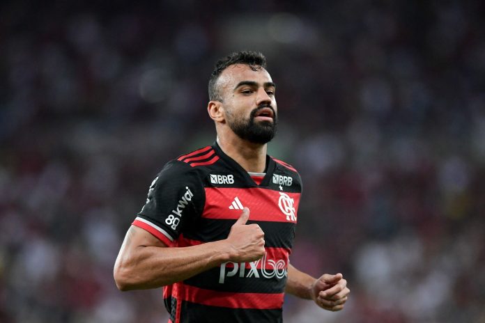 Fabrício Bruno em ação pelo Flamengo em 2024