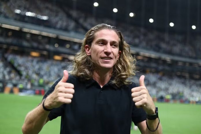 Filipe Luís técnico do Flamengo Pentacampeão da Copa do Brasil 2024