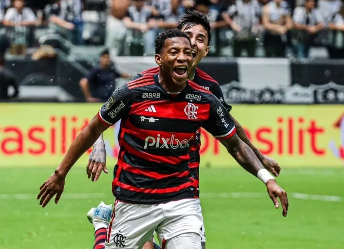 Gonzalo-Plata-gol-Atletico-0-1-Flamengo-101124-2 Gonzalo Plata marca o gol da vitória, o gol do título do Flamengo Pentacampeão da Copa do Brasil 2024