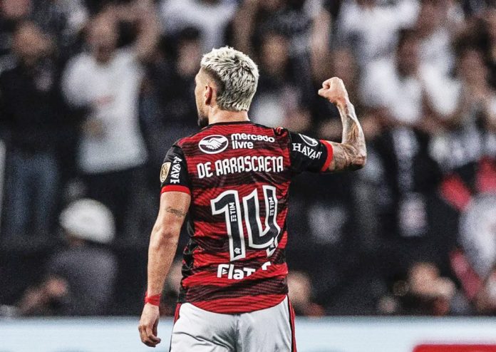 Arrascaeta camisa 14 do Flamengo