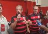 BAP discursa pela primeira vez como presidente do Flamengo