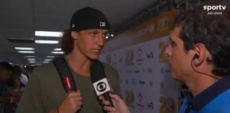 David Luiz concede entrevista antes do jogo das estrelas no Maracanã 2024