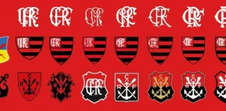 Evolução dos escudos do Flamengo