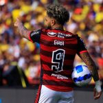 Gabigol no Flamengo em 2022