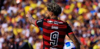 Gabigol no Flamengo em 2022