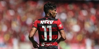 Lucas Paquetá no Flamengo em 2018