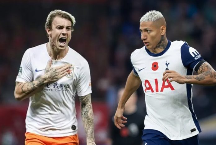 Roger Guedes e Richarlison