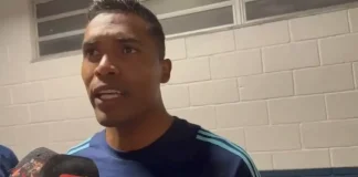 Alex Sandro em entrevista após vitória do Flamengo por 2x0 sobre o Volta Redonda